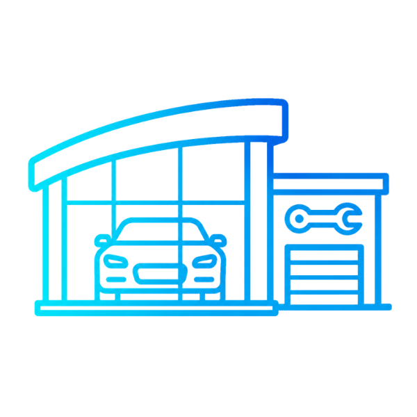 Automotive showrooms and service facilities