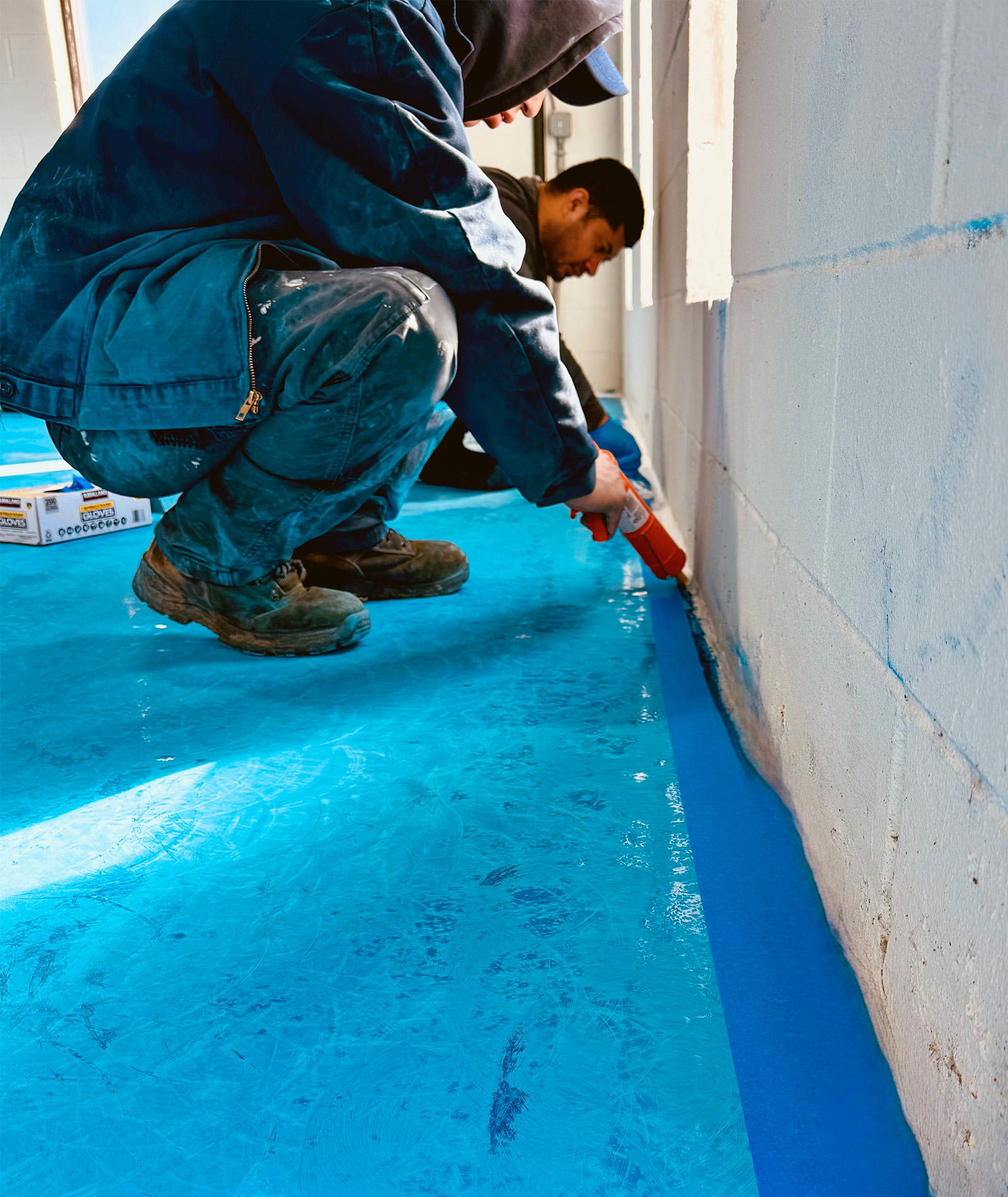 Netzach Epoxy Flooring - Epoxy Floor Installs
